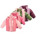 Oshkosh Girl's Hooded Bubble Jacket and Scarf