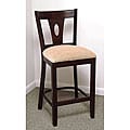 Medium Oak Pearl Drop Counter Stool