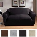 Microfiber Stretch Suede Sofa Slipcover