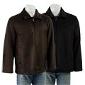 Docker's Men's Microsuede Faux Shearling Coat