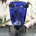 'Blue Whirlwind' Glass Mask (Mexico)
