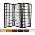 Wood/ Paper 3-foot 3-panel Miniature Windowpane Shoji Screen (China)