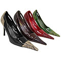 Adi Liliana Snake Print Pointed-toe Pumps