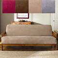 Soft Suede Woven Futon Slipcover