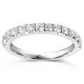 14k White Gold 1/2ct TDW Diamond Wedding Band (G-H, I1-I2)