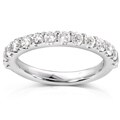 14k White Gold 3/4ct TDW Diamond Wedding Band (G-H, I1-I2)