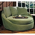 Roundabout Spring Green Low Circle Chair