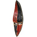 Hand-finished Horn Mask (Ghana)