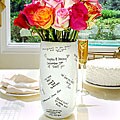 Guest Signature Ceramic Vase