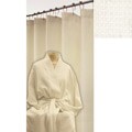 Baby Waffle Cotton Shower Curtain and Robe Set