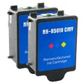 HP 14 2-piece Color Ink Cartridge Combo (Remanufactured)