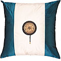 Teal/ Ivory Decorative Cushion Cover