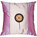 Cream/ Lavender Decorative Cushion Cover