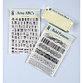 87-piece Bold Patterns and Artsy ABC Stamp Set