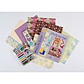 Retro Sarapapers 12x12-inch Scrapbook Set