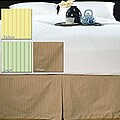 Solid Stripe Bedskirt