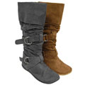 Bamboo by Journee Women's 'Zen' Faux Suede Boots