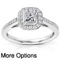 14k Gold 1/2ct TDW Diamond Engagement Ring (HI-I1)
