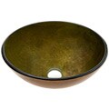 Vigo Branco Tempered Glass Vessel Sink