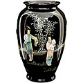 Black Tung Chi Porcelain Vase (China)