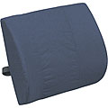 Mabis Healthcare Contoured Foam Lumbar Cushion- Navy