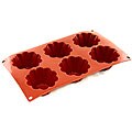 Paderno 3-inch Brioche Nonstick Silicone Mold