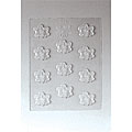 Paderno 1.5-inch Snowflake Chocolate Mold