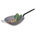 Paderno Blue Steel 15.75-inch Wok