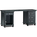 Tribeca Rubberwood Dual-cabinet Desk