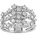 18k Gold 1 3/4ct TDW Diamond Multi-band Ring (H-I-J, I1-I2)