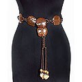 Coconut 'Elephant March' Belt (Thailand)