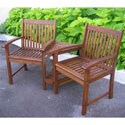 Conversation Double-chair and Table