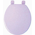 Corn Flour Purple Molded Wood Solid Toilet Seat