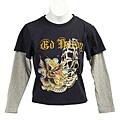 Ed Hardy Boy's Double-sleeve Eagle T-shirt