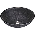 DeNovo Starry Black Stone Vessel Sink