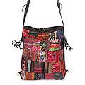 Instant info and tips on Fabric Mannequin Torso Cotton 'Hill Tribe Patchwork' Shoulder Bag (Thailand)
