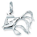 Sterling Silver Reef Fish Charm