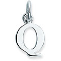 Sterling Silver 'Q' Charm