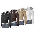 Ci Sono by Adi Junior's Quilted Hood Jacket