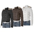 Ci Sono by Adi Quilted Embellished Hood Jacket