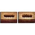 More tips on Landscape Art abstract Susan Osborne 'Abstract Landscape' 2-piece Canvas Art Set