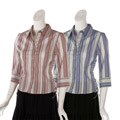 Antilla Femme Women's 3/4-sleeve Striped Blouse