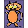 Marco 'Astrocat' Framed Canvas Art