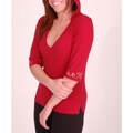 Yogacara Women's Hooded Knit Top