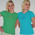 Yogacara Women's Flower Stud T-shirt