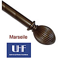 Marseille 48 to 88-inch Adjustable Curtain Rod Set