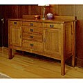 Mission Solid Oak Sideboard