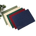 Rib Grid Solid Placemats (Set of 8)