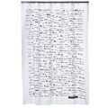 250 Chinese Word Shower Curtain