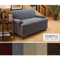 TexStyle Corduroy Stretch T-cushion Sofa Slipcover